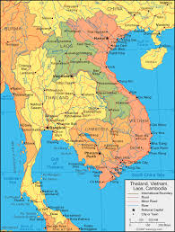 Indonesia map and satellite image. Thailand Map And Satellite Image