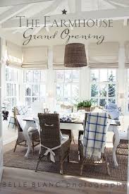 Family Room Window Treatments Exterior Mount Farmhouse Dining Room Farmhouse Dining House Styles