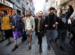 Turkish Men Are Wearing Miniskirts To Fight For Women S Rights Time