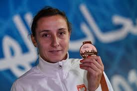 F34), wieczorem kolejne dwa dołożyli kulomiotka róża kozakowska (kat. Zdunskowolanie Na Paralekkoatletycznych Mistrzostwach Swiata Dubaj 2020 Miasto Zdunska Wola