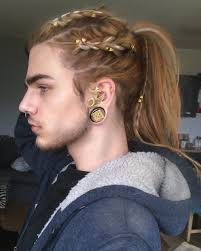 ELVIN. Silver Leaf Hair Twists