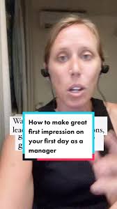 How to make the best first impression