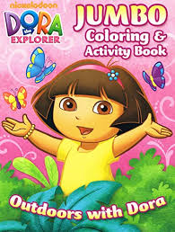 We have plenty games that can be played on any device. Amazon Com Dora The Explorer Jumbo Coloring And Activity Book Outdoors With Dora Toys Games