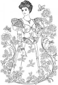 Vintage Fashion Coloring Pages In 2020 Fashion Coloring Book Coloring Pages Free Coloring Pages