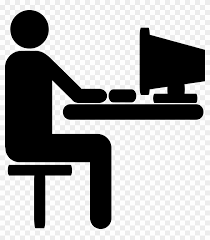 Use these person on a computer clipart. Person At Computer Clip Art Hd Png Download 640x640 493585 Pngfind