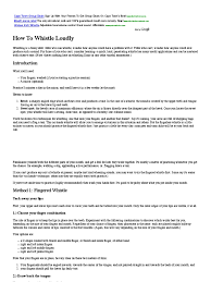 Learning how to whistle loud without fingers is also easy and possible. How To Whistle Loudly Finger Mouth