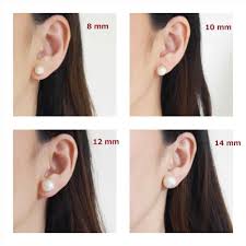 Best Size For Diamond Stud Earrings Stud Earrings References