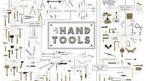 this gorgeous chart of 300 hand tools is a diyers dream