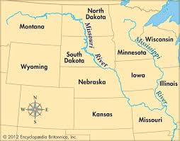 Great Plains Map Facts Definition Climate In 2020 Missouri River Great Plains Illinois River