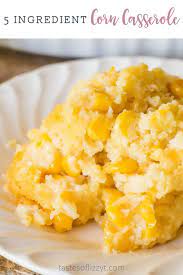 The original version had a box of jiffy mix and a nice heaping cup of sour cream. 5 Ingredient Corn Casserole Recipe With Jiffy Mix Tastes Of Lizzy T