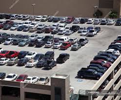 Las vegas concrete co, united states. Cars Parked On Rooftop Parking Structure In Las Vegas Nevada Usa Rows Architecture Stock Photo 253823566