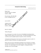 Demand For Debt Owing Mexico Legal Templates Agreements Contracts And Forms