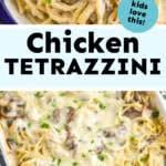 This is a very easy casserole to make. Chicken Tetrazzini Simple Joy