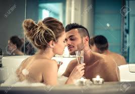 Teenylovers young lovers in the bath. Young Happy Couple Enjoying Bath In The Bath Pool Couple Of Stock Photo Picture And Royalty Free Image Image 57812373
