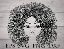 Download Woman Mandala Svg Feminist Svg Afro Lady Svg African Etsy Mandala Svg Flower Svg Files Louisiana Art