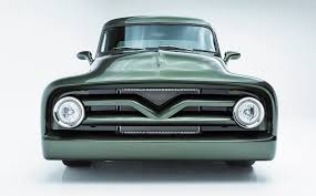 Image result for Medium Chrome Green 1955 Truck