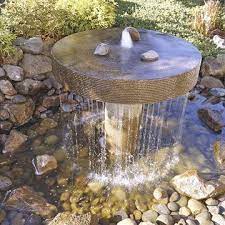 Japanese Influenced Concrete Fountain Every Garden Should Have The Sound Of Running Water It Soot Fountains Outdoor Concrete Fountains Outdoor Water Features