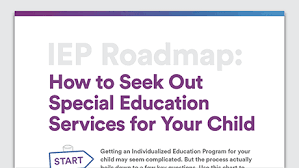 Iep Roadmap How Kids Get Special Education