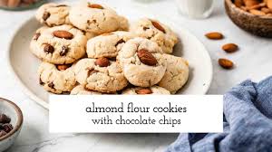 Traditional recipes are made with lard and flavored with almond extract. Healthy Almond Flour Cookies With Chocolate Chips Recipe Youtube