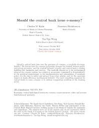 Fedcoin refers to cryptocurrency and/or protocol established by a central bank. Https Www Frbatlanta Org Media Documents News Conferences 2018 1018 Financial Stability Implications Of New Technology Papers Rivadeneyra Should The Central Bank Issue Emoney Pdf
