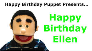 Funny Happy Birthday Ellen Birthday Song Youtube