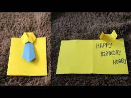 If you want this pictures, please right click the image and select save image as. to save the birthday card making ideas for husband pics to your computer or select set desktop background as if. Diy Beautiful Handmade Birthday Card Idea For Husband Youtube