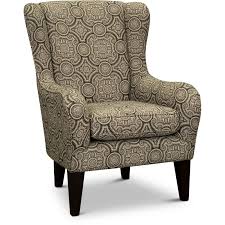 Blue Ink Wingback Accent Chair Lorette Rc Willey Furniture Store Accent Chairs Wingback Accent Chair Chair