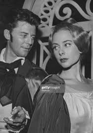 Portrait Of Actors Genevieve Page And Gerard Philippe In Costume As Actors Movie Stars Film Et