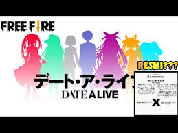 Let the magical collab start. Free Fire Collab Sama Date A Live Garena Serius Youtube
