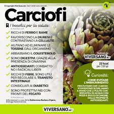 Tabelle di composizione degli alimenti. Carciofi Proprieta Nutrizionali Calorie Benefici E Controindicazioni