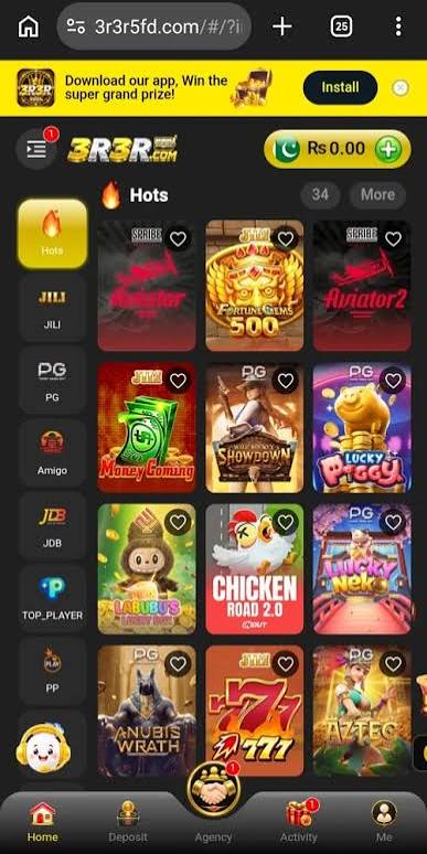 3R3R Game Download Top Earning App in Pakistan