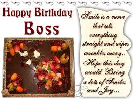 Birthday Wishes For Your Boss Lady Happy Birthday Wishes For Boss Smile Is A Curve That Sets Birthday Wishes For Boss Happy Boss S Day Quotes Happy Boss S Day