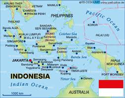 Seiring dengan proses pemulihan prospek ekonomi global, perekonomian indonesia terus bergerak ke. Map Of Indonesia Country Welt Atlas De