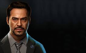 HD wallpaper: Tony Stark illustration, Iron Man, portrait, looking at  camera