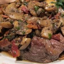 (the actual cut of meat in its whole form is called the tenderloin. Manhattan Filet With Pan Sauce Bordelaise Allrecipes