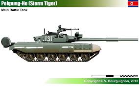 Pokpung-ho Main Battle Tank | Tank militer, Kendaraan militer, Militer
