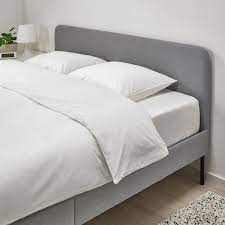 Seleziona la migliore qualit ikea strisce luminose ikea 365 värdefull grattugia, nero lunghezza: Slattum Struttura Letto Imbottita Knisa Grigio Chiaro 180x200 Cm Ikea Svizzera
