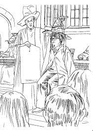 Non so ancora se lo conservo cosi o lo coloro ahah. Disegni Di Harry Potter Da Colorare 150 Pezzi Stampa A4