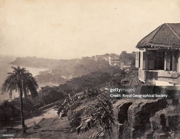 A view of Bombay from Malabar Hill - Maharashtra, India, 1883. News Photo - Getty Images