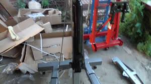 Engine hoists as well as engine load levelers make the impossible quite easy. Harbor Freight 2 Ton Engine Hoist Assembly Item 60388 Youtube