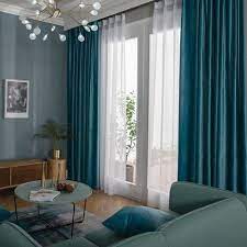 100 Curtain Ideas To Dress Your Home To Dress Your Home Decoholic In 2021 Curtains Living Room Velvet Curtains Living Room Blue Curtains Living Room