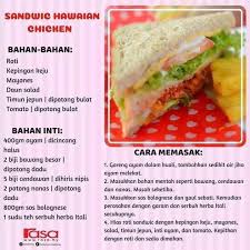 Sedikit mentega atau margerin (planta) untuk disapu pada roti. Juicyhouz Koleksi Resepi Sandwich Facebook