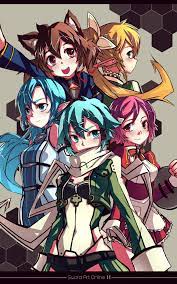 Sword Arts Online Ii Girls Sword Art Sword Art Online Sword Art Online Kirito