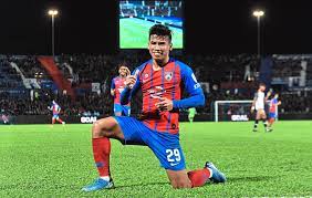 Muhammad safawi rasid of malaysia celebrates after scoring their 1st goal against indonesia during the 2022 qatar fifa world cup asian qualifier. Gila Bola Safawi Rasid Has Agreed To Join Portimonense Facebook