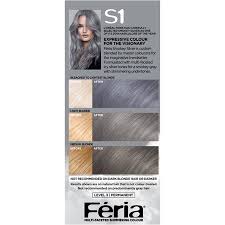 L Oreal Paris Feria Multi Faceted Shimmering Permanent Hair Color S1 Smokey Silver 1 Kit Walmart Com Permanent Hair Color Silver Hair Dye Grey Hair Dye