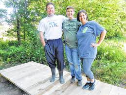 Eagle Scouts complete park bridges