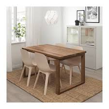 Morbylanga Odger Table And 4 Chairs Brown White Beige Ikea Small Living Room Design Furniture Ikea