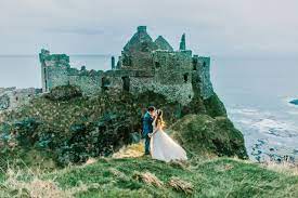 An Elopement Adventure From The Dark Hedges To A Castle In Northern Ireland Green Wedding Shoes Dark Hedges Ireland Wedding Green Wedding Shoes