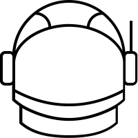 Check Out Astronaut Helmet Icon Created By Yoshi Astronaut Helmet Space Crafts For Kids Space Art Projects