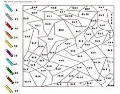 Lakanal coloriages magiques en mathématiques pour les. 16 Idees De Coloriage Magique Multiplication Coloriage Magique Multiplication Coloriage Magique Coloriage